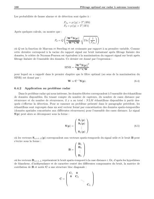 TH`ESE DE DOCTORAT DE L'UNIVERSITÃ PARIS 6 SpÃ©cialitÃ© ...