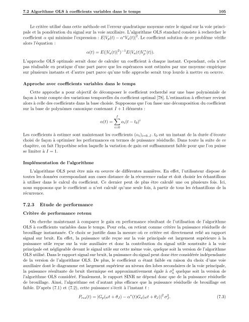 TH`ESE DE DOCTORAT DE L'UNIVERSITÃ PARIS 6 SpÃ©cialitÃ© ...