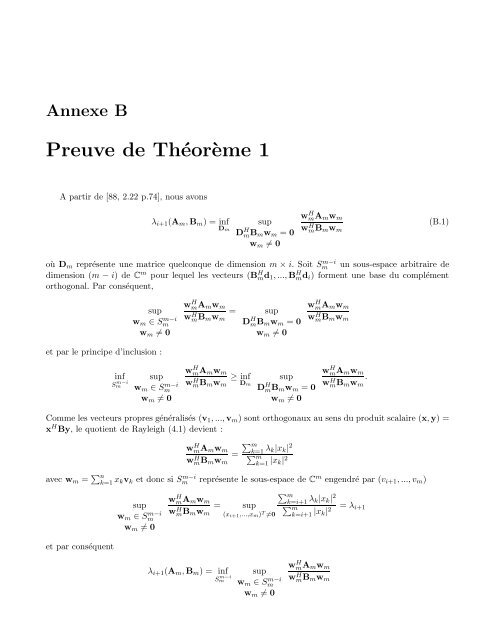 TH`ESE DE DOCTORAT DE L'UNIVERSITÃ PARIS 6 SpÃ©cialitÃ© ...