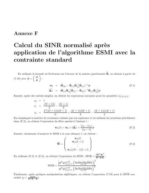 TH`ESE DE DOCTORAT DE L'UNIVERSITÃ PARIS 6 SpÃ©cialitÃ© ...