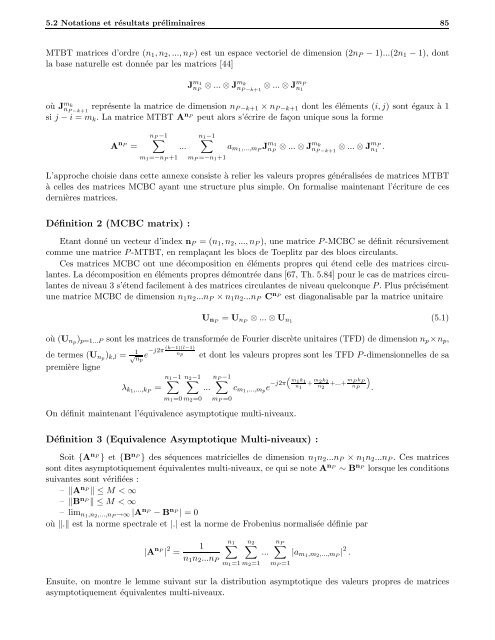 TH`ESE DE DOCTORAT DE L'UNIVERSITÃ PARIS 6 SpÃ©cialitÃ© ...