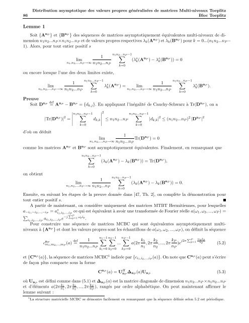 TH`ESE DE DOCTORAT DE L'UNIVERSITÃ PARIS 6 SpÃ©cialitÃ© ...