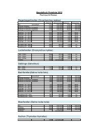 Preisliste als PDF hier herunterladen - Fischzucht Reese