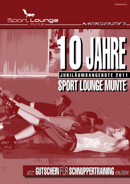 10 JAhrE SpOrt LOunGE MuntE In BrEMEn