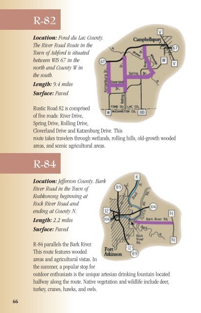 What is a Rustic Road? - Wisconsin Department of Tourism