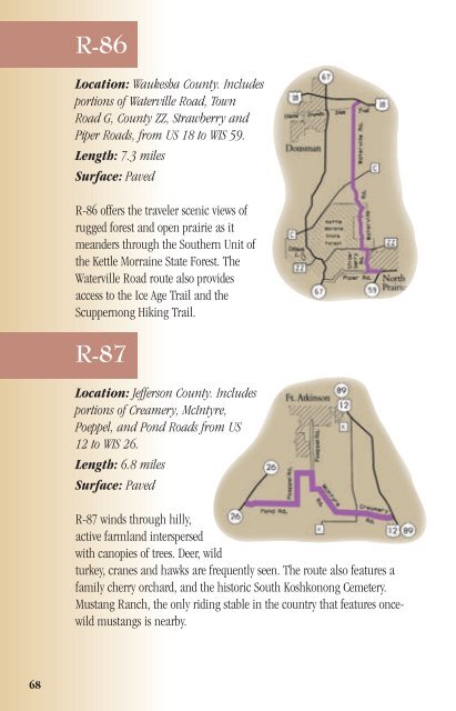 What is a Rustic Road? - Wisconsin Department of Tourism