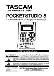 POCKETSTUDIO 5 - Tascam