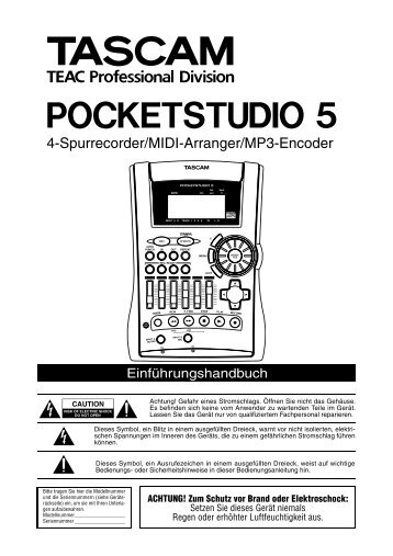 POCKETSTUDIO 5 - Tascam