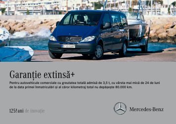 Garanţie extinsă+ - Mercedes-Benz România