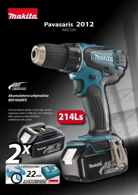 Pavasaris 2012 - Makita