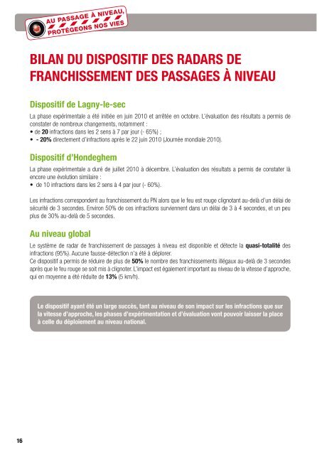 passages Ã  niveau - RFF