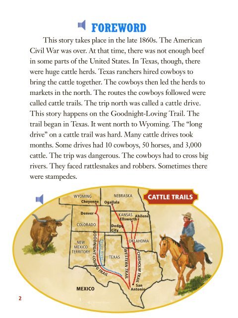 Lesson 7:The Long Cattle Drive