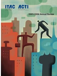 2005/2006 Annual Review - Information Technology Association of ...