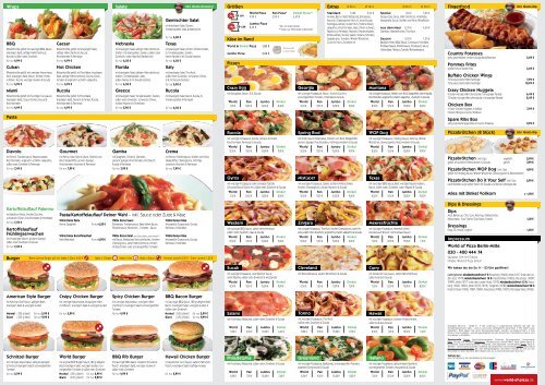 Flyer downloaden - World of Pizza