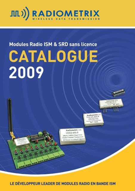 Catalogue Radiometrix