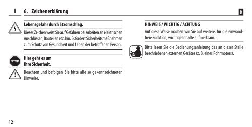 Bedienungsanleitung Rademacher Troll Comfort 3D - Abels-online