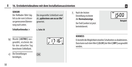 Bedienungsanleitung Rademacher Troll Comfort 3D - Abels-online