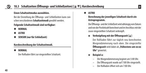 Bedienungsanleitung Rademacher Troll Comfort 3D - Abels-online