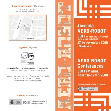 Jornada AERO-ROBOT AERO-ROBOT Conferences - AER-ATP