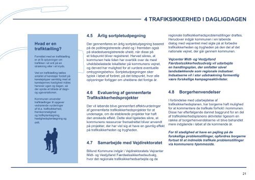 Trafiksikkerhedsplan - Billund Kommune