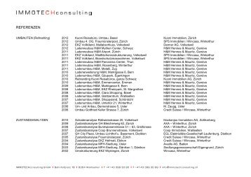 Liste als PDF herunterladen - IMMOTECHconsulting