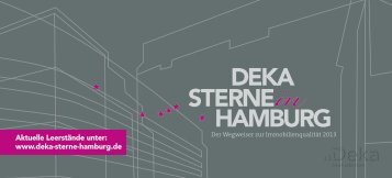 DEKA STERNE HAMBURG - Deka Sterne in Hamburg