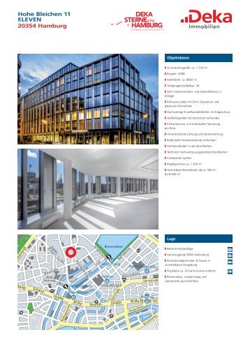 Factsheet downloaden (PDF) - Deka Sterne in Hamburg