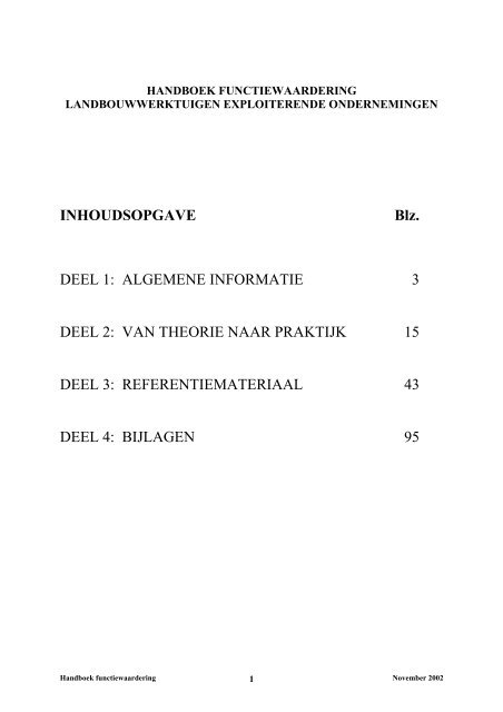 Handboek functiewaardering loonwerksector.pdf - BiogaS