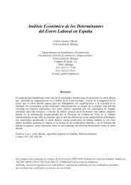 AnÃ¡lisis EconÃ³mico de los Determinantes del EstrÃ©s Laboral ... - ALdE