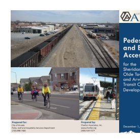 Pedestrian And Bicycle Access Plan - Arvada