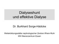 Dialyseshunt und effektive Dialyse - WB-nephro.de