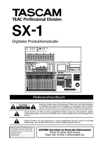 Teil IV â€“Mit  dem Mischpult arbeiten - Tascam