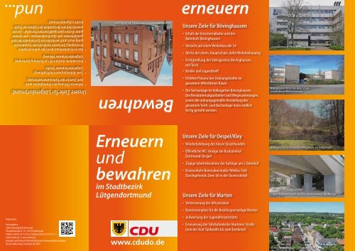 können Sie unseren aktuellen Bezirksflyer ... - CDU Dortmund