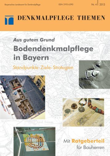 Bodendenkmalpflege in Bayern - Bayerisches Landesamt fÃ¼r ...