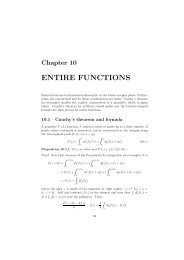 ENTIRE FUNCTIONS