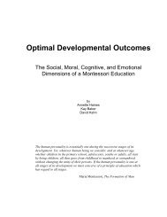 Optimal Developmental Outcomes - Maitri Learning