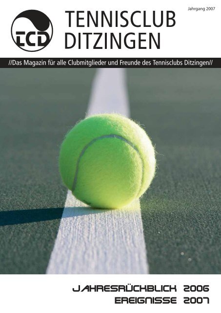 Kostenfrei und unbegrenzt Neukunden ... - Tennisclub Ditzingen