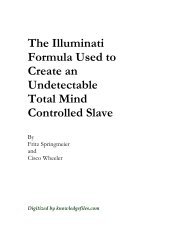 Illuminati Formula Used to Create an Undetectable Total - Fedge