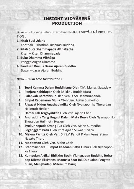 Seksualitas Dalam Buddhisme M. O'C Walshe Willy ... - buku Dharma