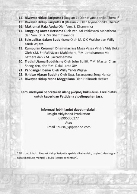 Seksualitas Dalam Buddhisme M. O'C Walshe Willy ... - buku Dharma