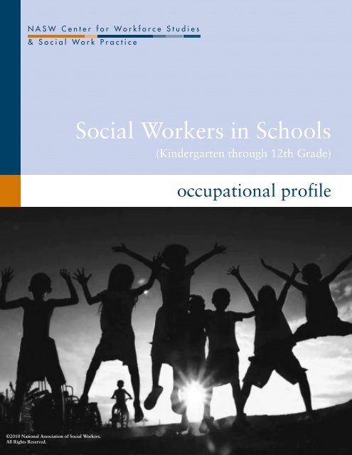 Social Workers in Schools - Center for Workforce Studies - National ...
