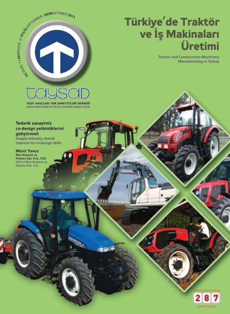 Türkiye'de Traktör ve İş Makinaları Üretimi - Taysad