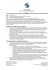 Office of Economic Development Briefing Memo - Seattle City Clerk's ...