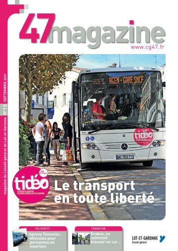 Le transport en toute libertÃ© - Lot-et-Garonne