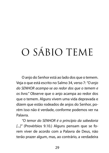 O Temor do Senhor - Lagoinha.com