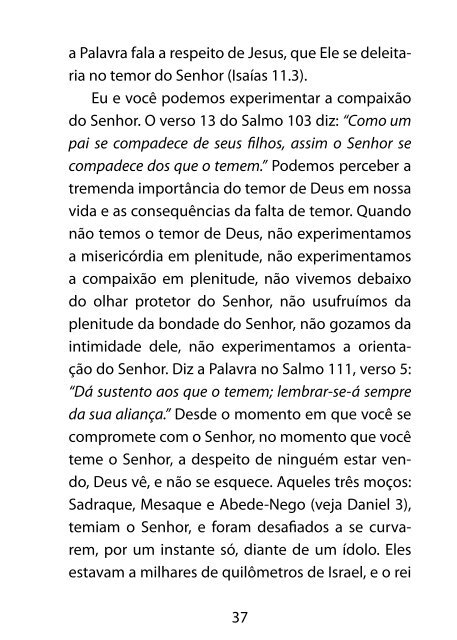 O Temor do Senhor - Lagoinha.com