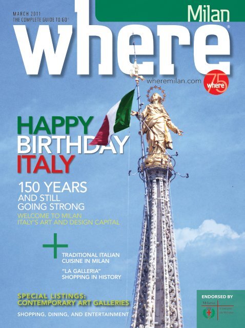 HAPPY BIRTHDAY ITALY - Where Milan