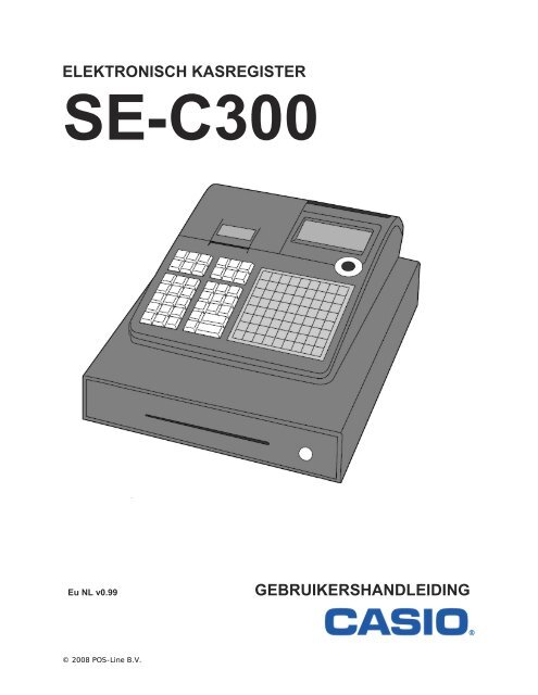 Casio SE C300 handleiding - Jan Kassa