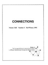 (1990). Ties and Bonds. Connections, 13 (3) - INSNA
