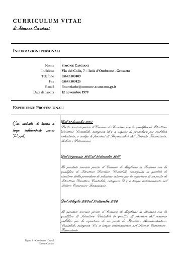 di Simone Casciani - Comune di Scansano